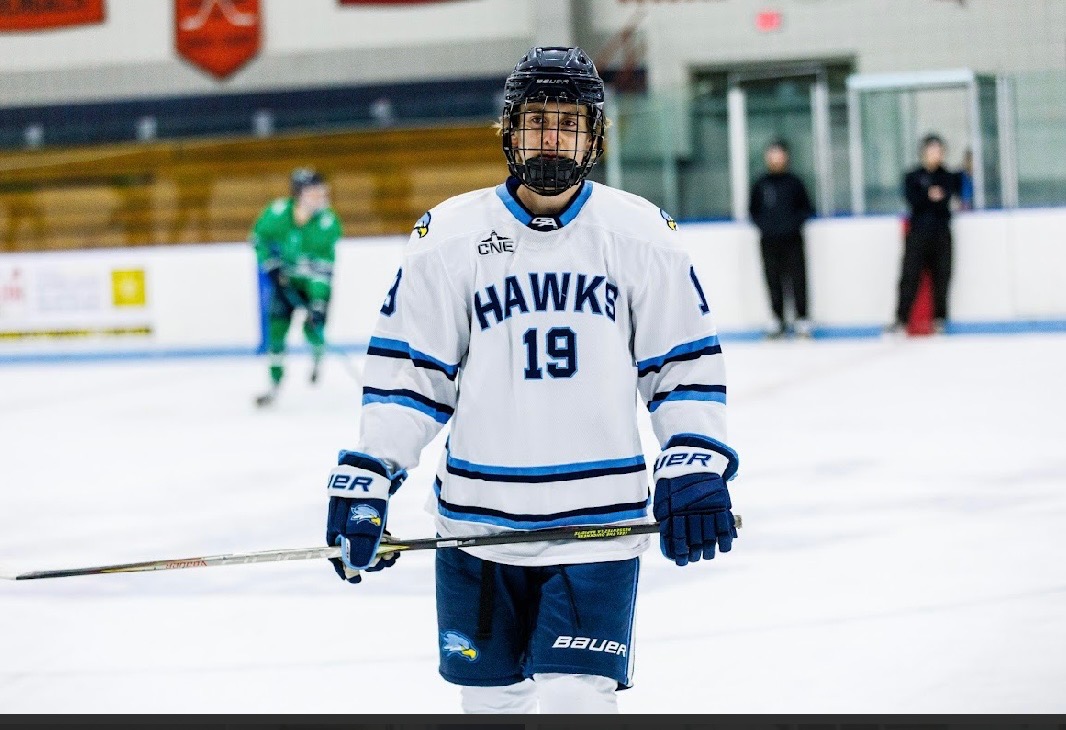 Aidan on the ice